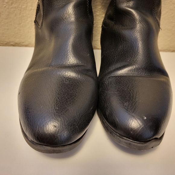Rialto Black Comfort Knee-High Boots Size 9 - Picture 8 of 9